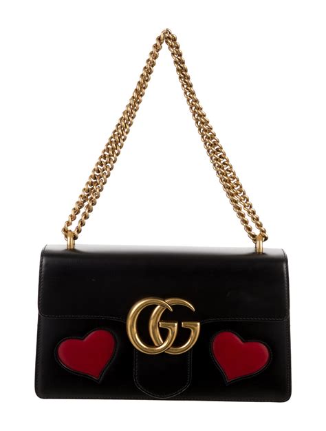 gucci marmont heart bag|what makes gucci marmont bag.